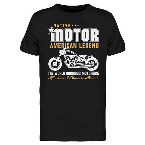 Motor American Legend T-Shirt Men -Image by Shutterstock, Male Medium