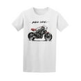 thumbnail image 1 of Motor Bike Sketch  T-Shirt Men -Image by Shutterstock, Male XX-Large, 1 of 2