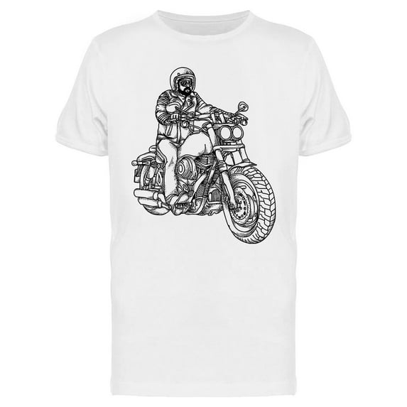 Motor Bikers T-Shirt Men -Image by Shutterstock, Male Large