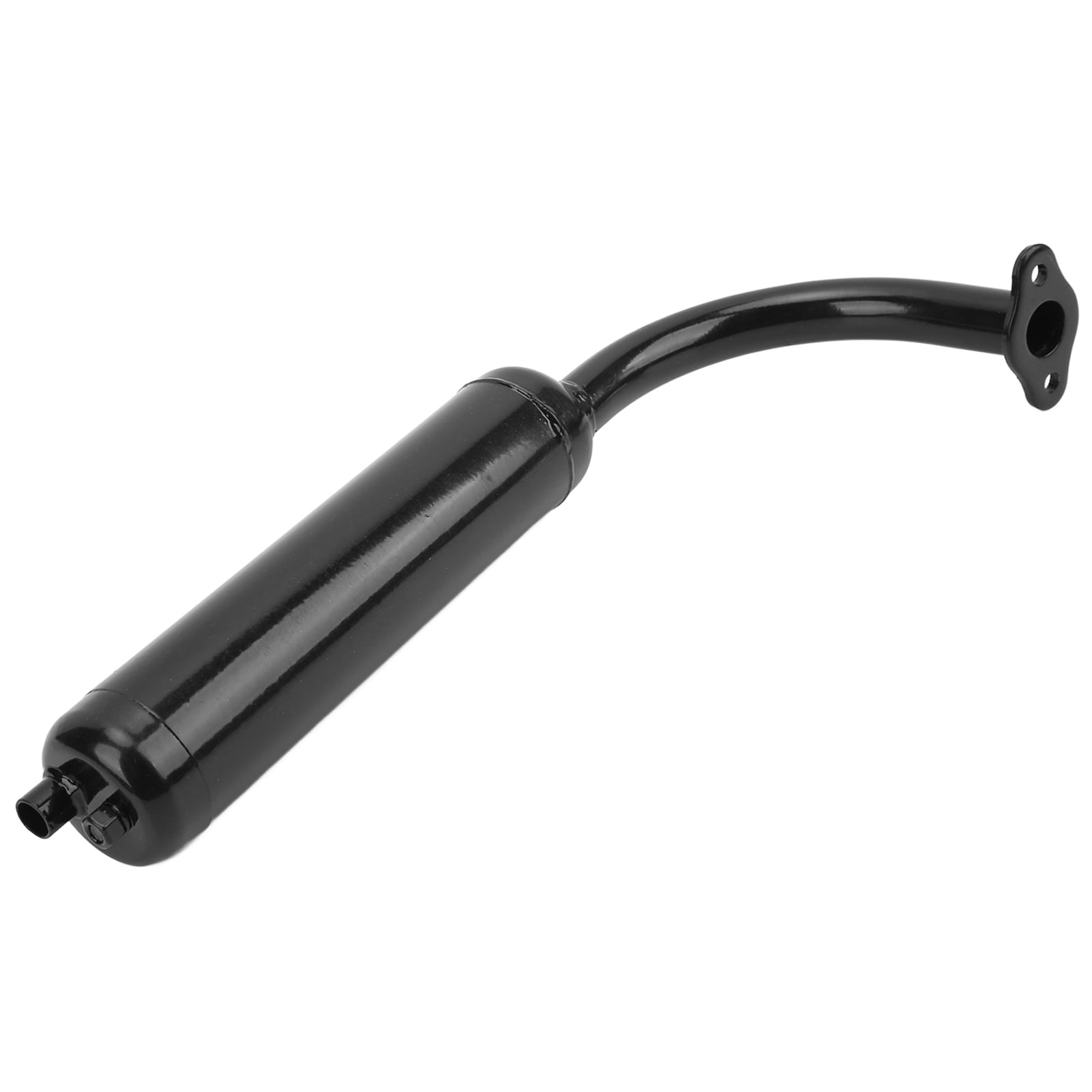 Motor Bikes Muffler Exhaust Pipe Black for 2 Stroke 49cc 60cc 66cc 80cc