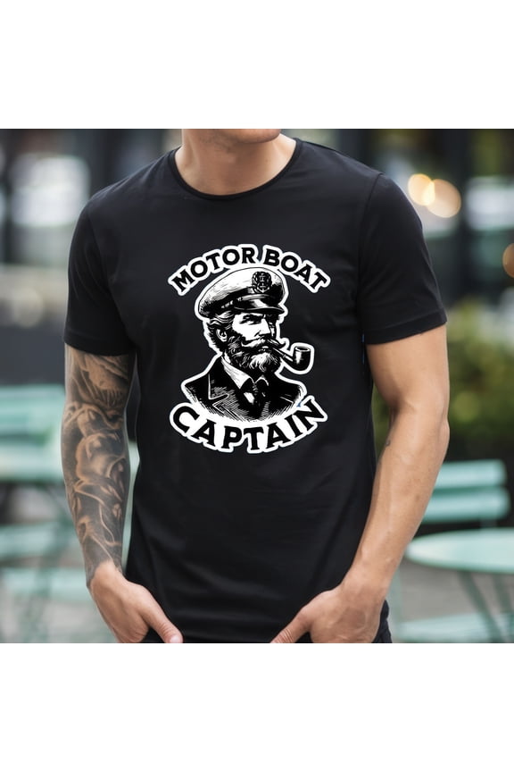 Motor Boat Captain Unisex T-Shirt