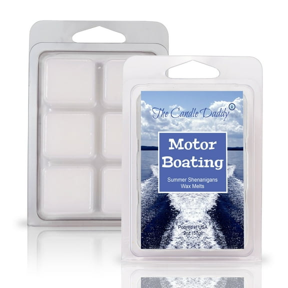Motor Boating - Summer Shenanigans Scented Wax Melt - 1 Pack - 2 Ounces - 6 Cubes