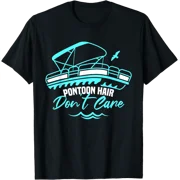 Motor Boating | Women | Boat | Pontoon T-Shirt, Vintage Birthday Gift