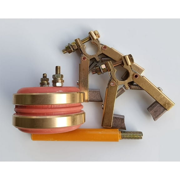Motor Collector Collecting Ring,Generator Bus Rings,Conductive Slip Ring + Carbon brush