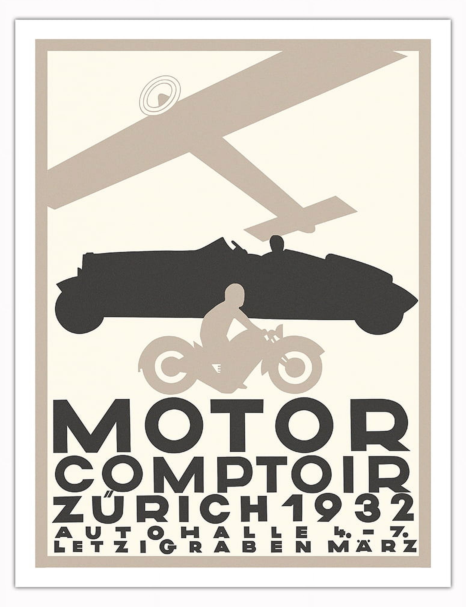 Motor Comptoir Trade Show Zürich Switzerland Vintage Automobile