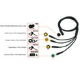 Motor Connection Cables For-E-Bike 1T4 Wiring Waterproof Cable For