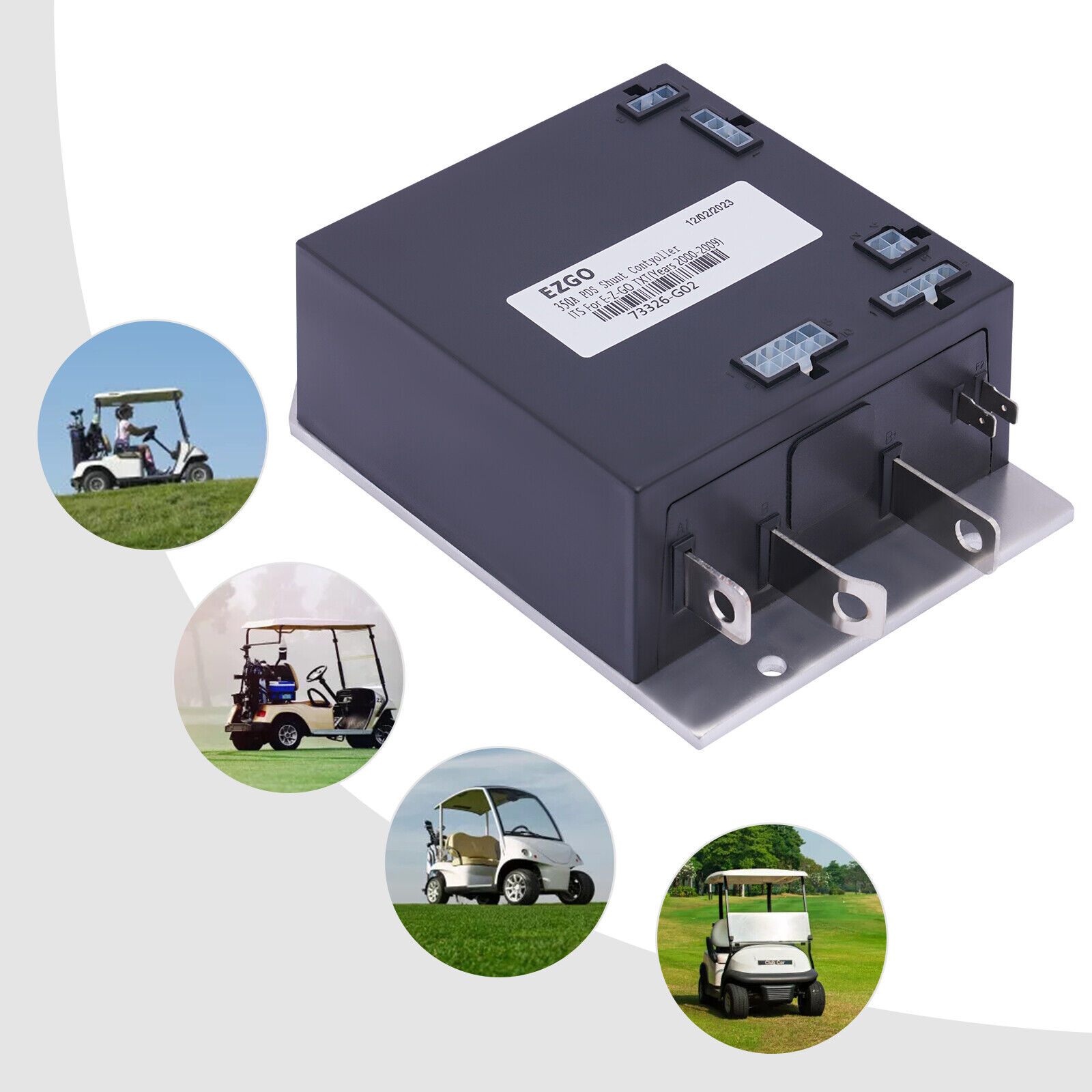 Motor Controller 350A 36V for EZGO TXT Golf Carts 2000-2009 73326G04 ...