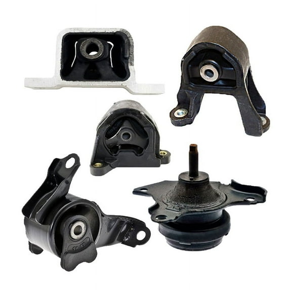 Motor, Differential&Transmission Mount Set For 2003-2006 Honda Element 2.4L 4WD AUTO