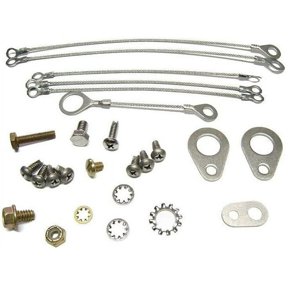 Motor Engine Elecrical Grounding Continuity Circuit Kit Compatible with Mercury MerCruiser Alpha Bravo 99940A2 by FASWORX