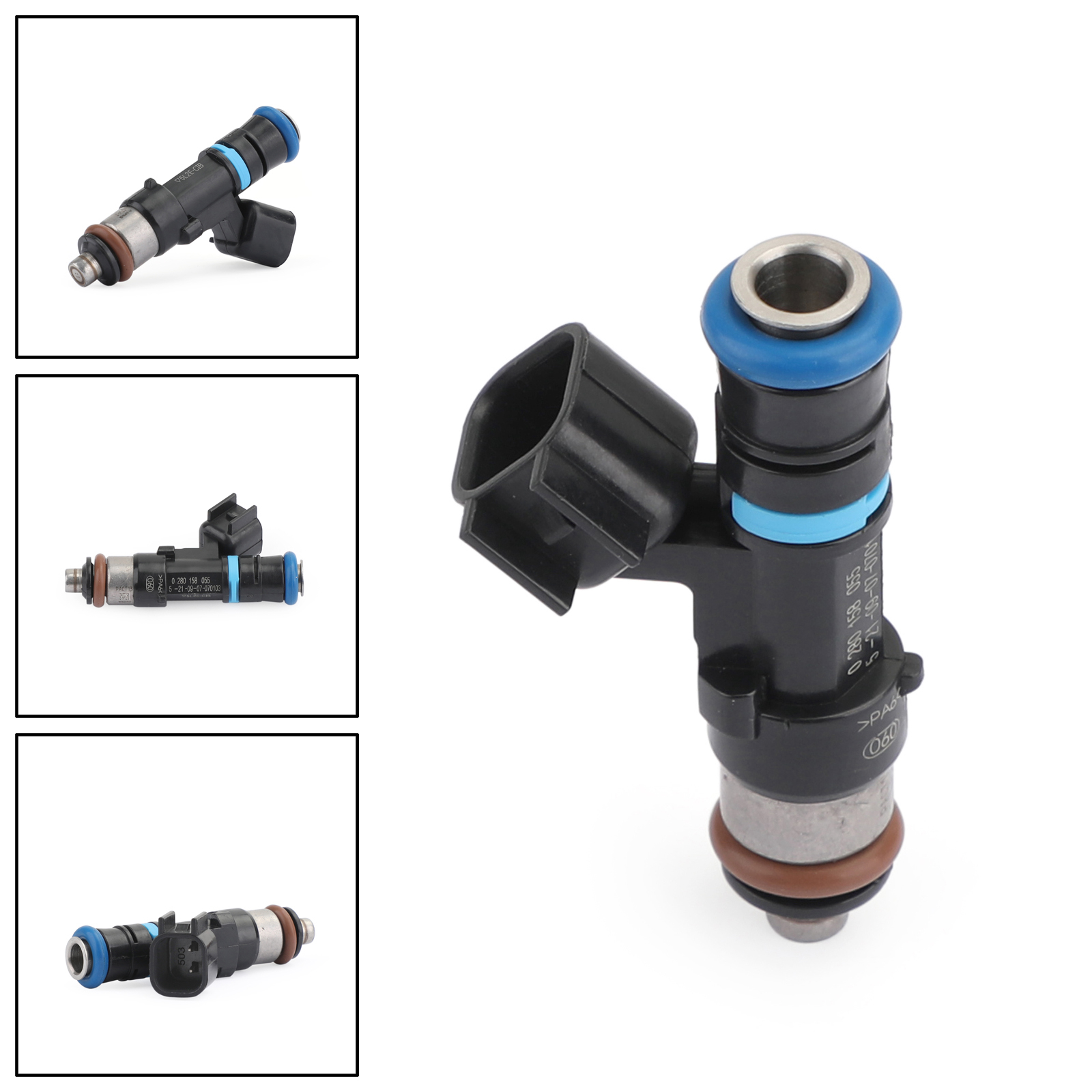 PEIVSO 6-Pack Fuel Injectors 0280158055 For Ford Explorer Ranger Mazda B4000 4.0L V6