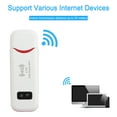 thumbnail image 1 of Motor Genic 4G LTE Wireless Router WiFi Mobile Broadband Modem USB Dongle Unlocked White, 1 of 5
