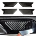 thumbnail image 1 of Motor Genic 4PCS Real Carbon Fiber Inner Door Handle Bowl Cover Trim For VW Arteon 2019, 1 of 8