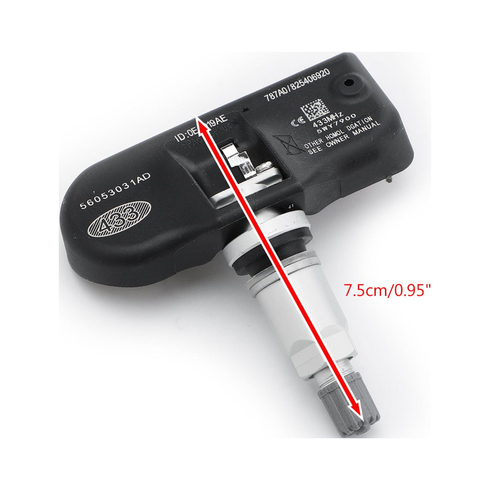 Motor Genic 56053031AD TPMS For Chrysler Dodge Jeep TIRE PRESSURE SENSOR 433 MHz TSCH10