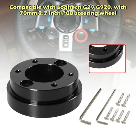 Motor Genic 70MM Steering Wheel Adapter Plate For Logitech G29 G920 13/14inch Steering Wheel