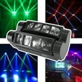 thumbnail image 1 of Motor Genic 80W 8LED RGBW Spider Moving Head Stage Lighting Beam DMX Disco Party DJ Lighting, 1 of 7