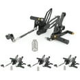 thumbnail image 1 of Motor Genic Aluminum Rear Sets Footpegs Footrest Fit for Kawasaki EX 250/400 Ninja 2018-2020, 1 of 12