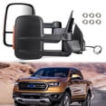 thumbnail image 1 of Motor Genic Extendable Towing Mirrors For Ford Ranger MK PX XL XLT XLS Wildtrak 2012-ON, 1 of 8