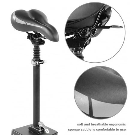 Motor Genic Foldable Electric Scooter Seat Adjustable Skateboard Saddle For NINEBOT G30 MAX