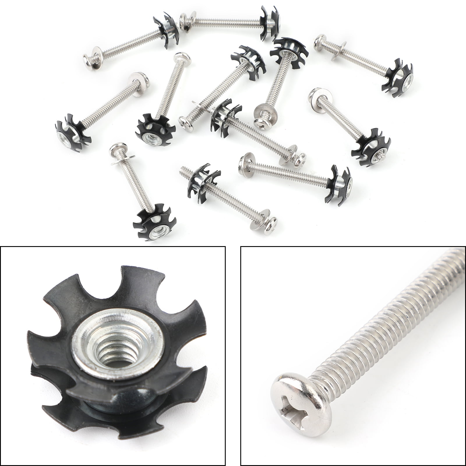 Rv Ladder Rivets Motor Genic RV LADDER REPAIR KIT nuts Stainless Bunk Motorhome Parts ...