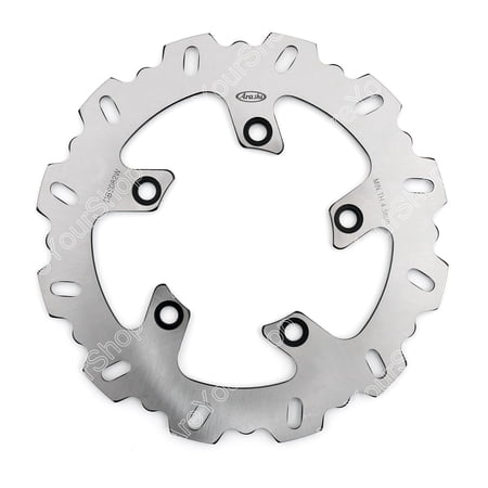 Motor Genic Rear Brake Rotor Disc Fit for Yamaha FZ1 Fazer 06-14 FZ6 Fazer 04-08 MT03 06-11