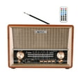 thumbnail image 1 of Motor Genic Retro-Style Decorative Radio Multifunction Music Player Bluetooth Speaker Radio, 1 of 10