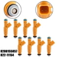 thumbnail image 1 of Motor Genic Set of 8 Fuel Injectors 0280155857 For Ford 4.6 Lincoln Town 822-11154, 1 of 8