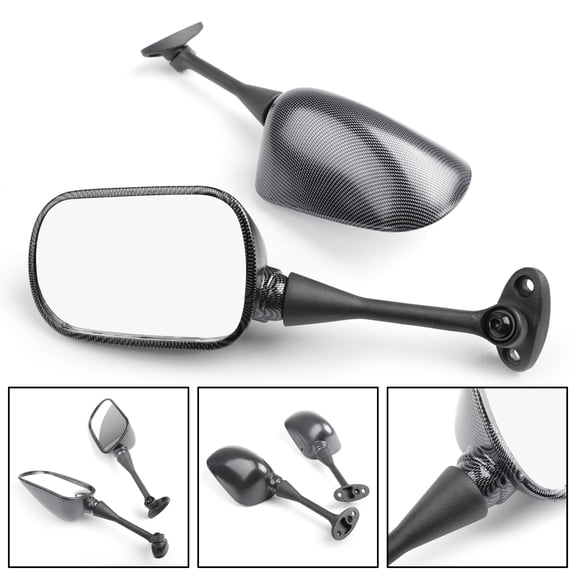 Motor Genic Side Rear View Mirrors For Honda CBR600RR 2003-2014 CBR1000RR 2004-2007