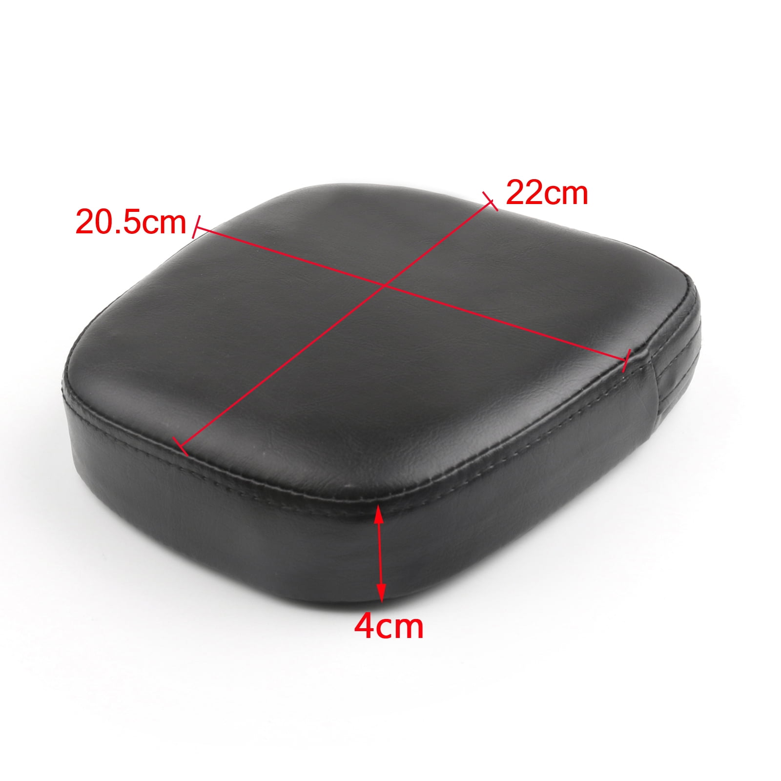Motor Genic Universal Moto Backrest Cushion Pad for Kawasaki Choppers ...