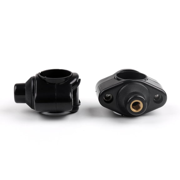 Motor Genic Windshield Mounting Hardware Quick 1"25mm&1 1/8" 28mm Handlebar Clamps Set
