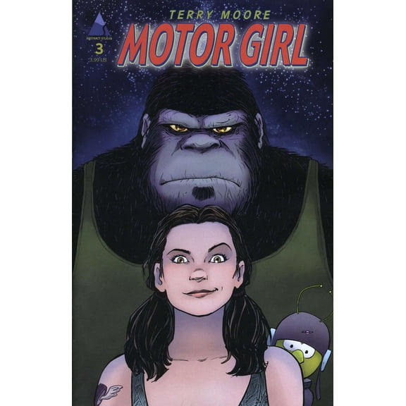 Motor Girl #3 VF ; Abstract Comic Book