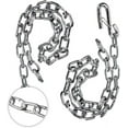 thumbnail image 1 of Motor God Trailer Hitch Safety Chain with S-Hook and Latch, Steel (Pair) (5000 lb), 1 of 5