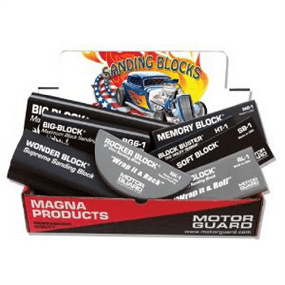 Motor Guard 8PC Sanding Block Assortment