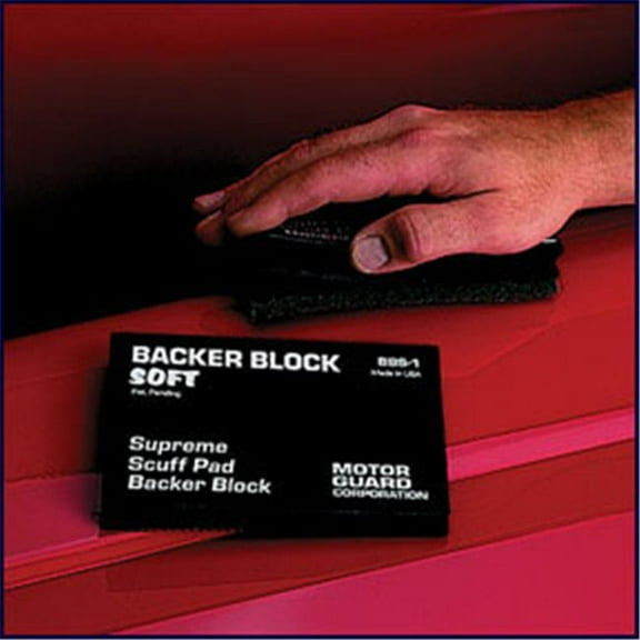 Motor Guard BBS-1, Backer Block, Soft