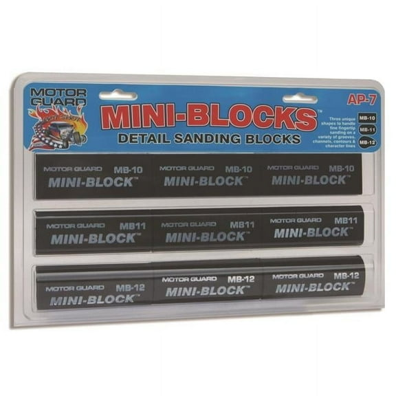 Motor Guard MCAP-7 Assortment Mini Sanding Block