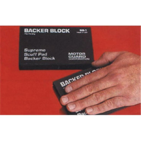 Motor Guard BB-1 Backer Block Hard MOT-BB-1