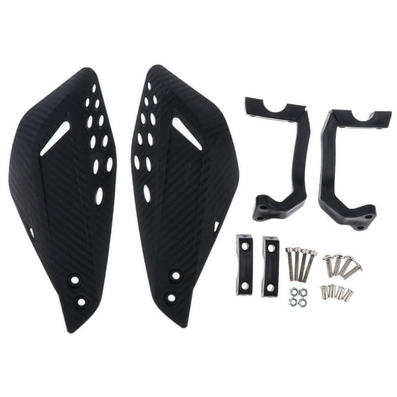 Motor Handlebar Hand Brush Guards Protector , Black, 230x90mm