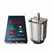 Motor High Torque Brushless DC Motor Low Noise Hall 750W 3000rpm High Speed Servo Motor Kit ,Easy to Use