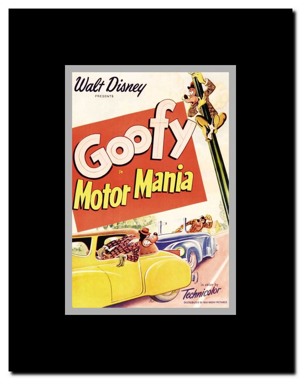 Motor Mania Framed Movie Poster