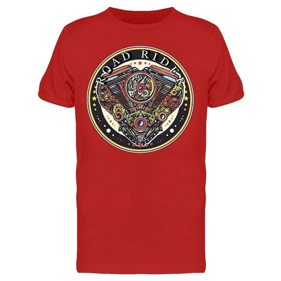 Motor Mechanical Heart T-Shirt Men -Image by Shutterstock, Male x-Large