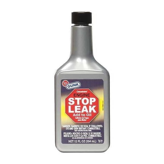 Motor Medic Oil Stop Leak,12 oz. Size,Amber M2112