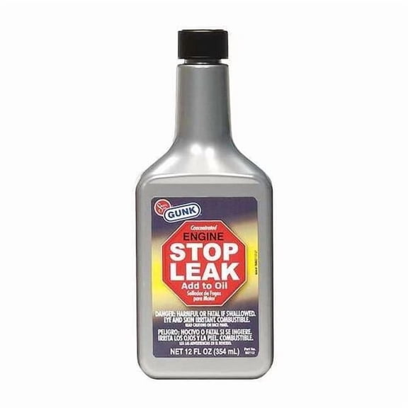 Motor Medic Oil Stop Leak,12 oz. Size,Amber M2112