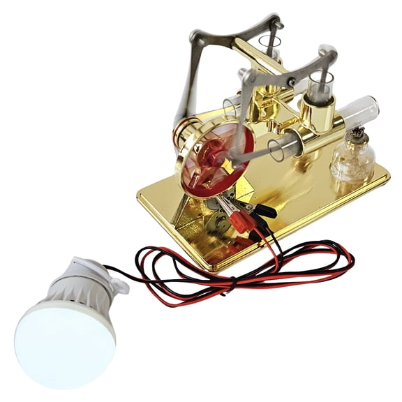 Motor Model,Science With Science And Motor Dual Science Dual Model Diy With Motor Alloy Diy With Dual Dollar Science Led Science Motor Model With Led With Alloy Dual Qisuo Model Led Gold