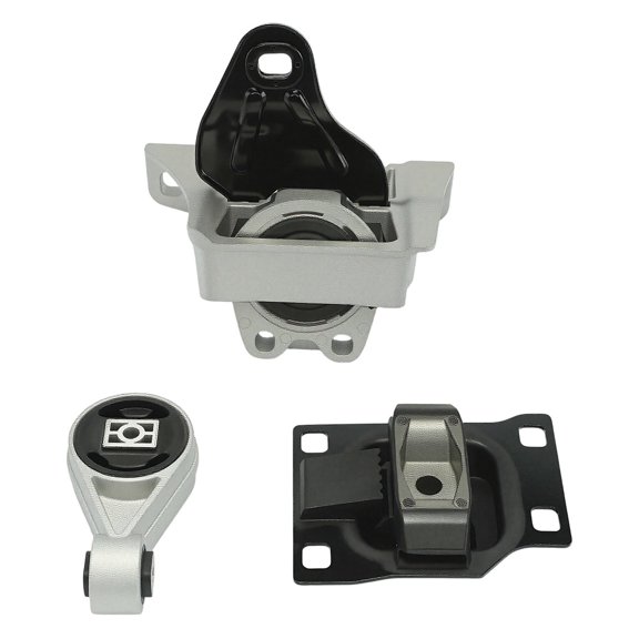 Motor Mount KIT Compatible: Ford Transit Connect 2010-2013 Automatic Transaxle, Early Design Rear, Driver and Passenger Side, Lower