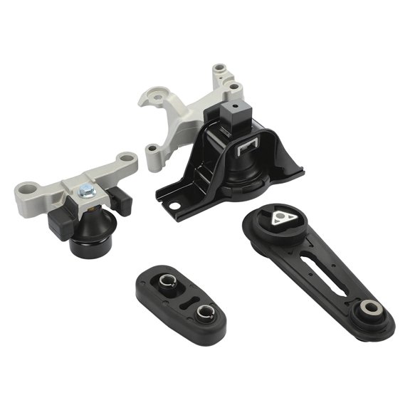 Motor Mount KIT Compatible: Nissan Sentra 2007-2012 Automatic CVT Transaxle Front and Rear