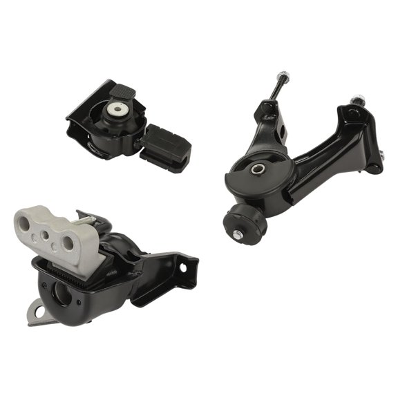 Motor Mount KIT Compatible: Toyota Corolla 2014-2019 Manual Transaxle; Mounts on Motor Front, Passenger Side and Rear