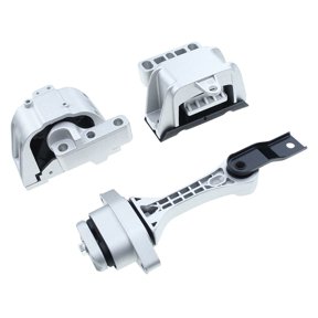 Motor Mount KIT Compatible: Volkswagen Beetle 1998-2005, Golf 1999-2006, Jetta 1999-2005 Manual Transaxle Front and Rear, Driver and Passenger Side