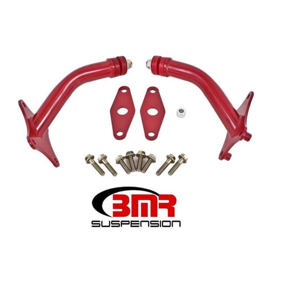 Motor Mount Kit with Integrated Polyurethane Stands for 2016-2017 6th Generation Camaro, Red