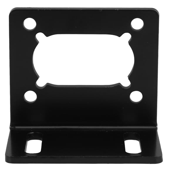 OFFIGAM Heavy Duty Universal Black Steel Motor Mounting Bracket for Industrial and Professional Equipment Support