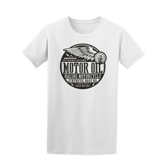 Motor Oil Racing Motorcycle Syn T-Shirt Men -Image by Shutterstock, Male Medium