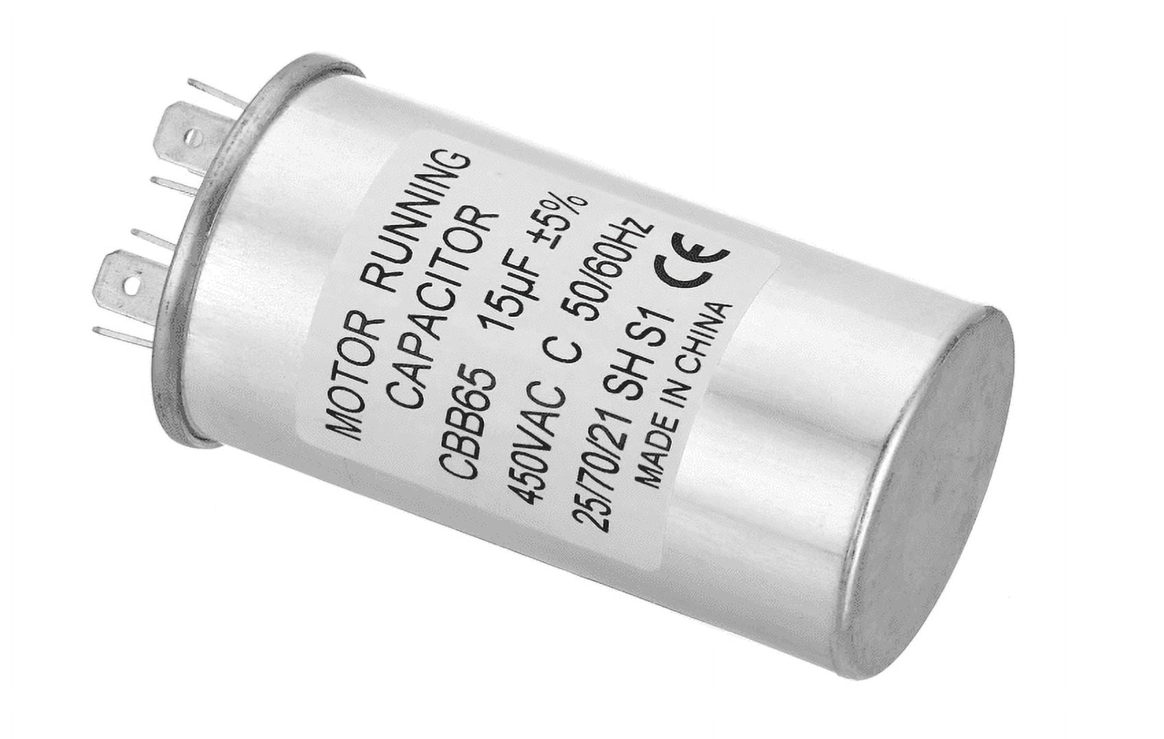 Condensatore Di Funzionamento Del Motore 15uF/450V+GRD - Foto 9